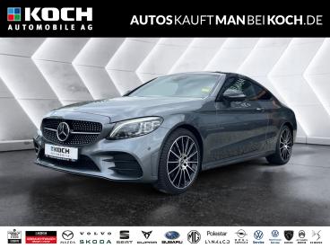 SPOTICAR Mercedes C-klasse Classe C D Coupe 4matic Amg Line Led 360° Dab Ahk Amg Line Gebraucht - Coupé-cabrio Diesel Grau - Berlin - 1201281085_1