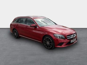 SPOTICAR Mercedes C-klasse Classe C T Multibeam Ahk-klappbar Navi Led Blendfreies Fern Gebraucht - Coupé-cabrio Benzin Rot - Wernigerode - 1201298077_3