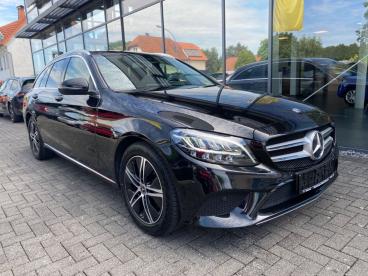 SPOTICAR Mercedes C-klasse Classe C T Avantgarde 9g Standheiz Led Kamera Ahk Gebraucht - Coupé-cabrio Benzin Schwarz - Detmold - 1201301702_2