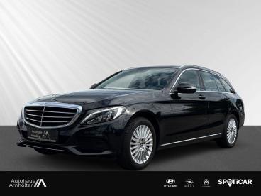 SPOTICAR Mercedes C-klasse Classe C (bm 205) Exclusive+elek.sitze+schiebedach++ Gebraucht - Coupé-cabrio Benzin Schwarz - Berlin - 1201301793_1
