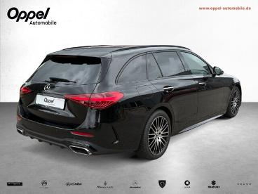 SPOTICAR Mercedes C-klasse Classe C T Amg Line *navi+360° Kamera+schiebedach* Gebraucht - Coupé-cabrio Benzin Schwarz - Ansbach - 1201309560_3