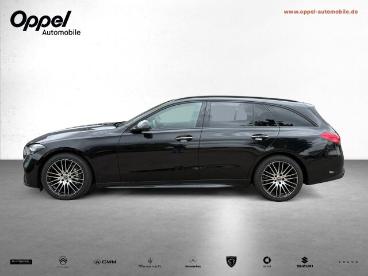 SPOTICAR Mercedes C-klasse Classe C T Amg Line *navi+360° Kamera+schiebedach* Gebraucht - Coupé-cabrio Benzin Schwarz - Ansbach - 1201309560_4