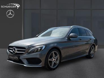 SPOTICAR Mercedes C-klasse Classe C T Amg-line High Led Navi Pano Dach Kamera Gebraucht - Coupé-cabrio Benzin Grau - Reichertshofen - 1201321341_1
