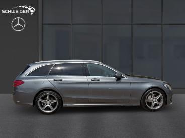 SPOTICAR Mercedes C-klasse Classe C T Amg-line High Led Navi Pano Dach Kamera Gebraucht - Coupé-cabrio Benzin Grau - Reichertshofen - 1201321341_4