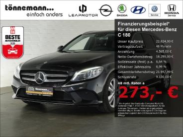 SPOTICAR Mercedes C-klasse Classe C T-modell Avantgarde At+panorama-schiebedach+ambien Gebraucht - Coupé-cabrio Benzin Schwarz - Heiden - 1201355844_1