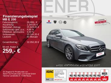 SPOTICAR Mercedes E-klasse Classe E Amg-line Luftfederung*multibeam Led*360° Business Gebraucht - Limousine Benzin Grau - Berlin - 1201302571_2