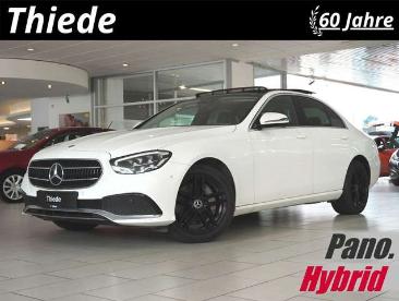 SPOTICAR Mercedes E-klasse Classe E E Lim. Avantgarde Navi/led/kamera/pano./ahk Gebraucht - Limousine Diesel Weiß - Schöningen - 1201329686_1
