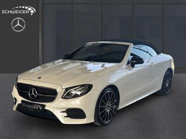 SPOTICAR Mercedes E-klasse Classe E Cabrio 4matic Leder Standheizung Nightpak. Gebraucht - Limousine Benzin Weiß - Reichertshofen - 1201338403_1