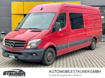 SPOTICAR Mercedes Sprinter *ahk*r-kamera*klima* Gebraucht - Nutzfahrzeug Diesel Rot - Kelheim - 1201203551_1