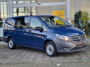 SPOTICAR Mercedes Vito Mixto Lang Doppelkabine **navi/kamera** Gebraucht -  Diesel Blau - Greven - 1201203327_2