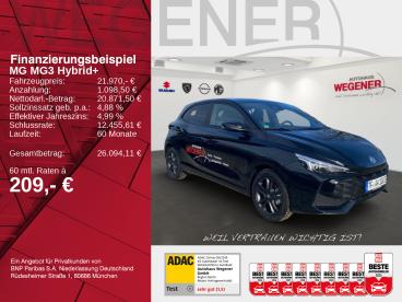 SPOTICAR Mg 3 Mg3 3 Hybrid+ Luxury Led|sitz-&lenkradhzg|360|acc Gebraucht - Limousine Hybrid Schwarz - Berlin - 1201282312_2