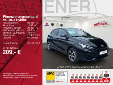 SPOTICAR Mg 3 Mg3 3 Hybrid+ Luxury Navi*carplay*360cam*led Gebraucht - Limousine Hybrid Schwarz - Berlin - 1201309617_2