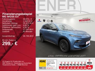 SPOTICAR Mg Mgs 5 Mgs5 S5 Ev Luxury Long Range/ Wapu/ Shz/ Lhz/ Led Gebraucht - Geländewagen Elektro Blau - Berlin - 1201271913_2