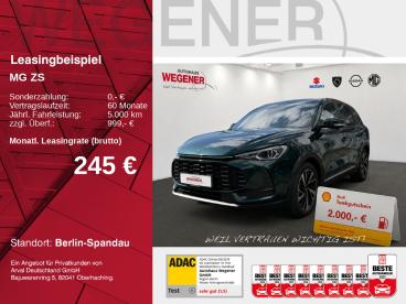 SPOTICAR Mg Zs + Luxury 1.5 Led|360|leder|sitzhzg|acc Gebraucht - Suv Hybrid Grün - Berlin - 1201282190_1