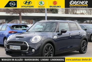 SPOTICAR Mini Cooper Navi/pano.-dach/klima/led/sitzhzg. Gebraucht - Kleinwagen Benzin Blau - Wangen Im Allgäu - 1201269413_1