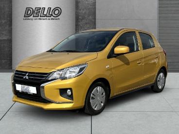 SPOTICAR Mitsubishi Space Star Spacestar Select 1.2 Allwetterreifen Klima Dab Radio Gebraucht - Kleinwagen Benzin Gelb - Parchim - 1201258248_1