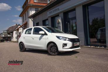 SPOTICAR Mitsubishi Space Star Spacestar 1.2l Basis 1.hand*alu*scheckheft Gebraucht - Kleinwagen Benzin Weiß - Moenchweiler - 1201306198_1