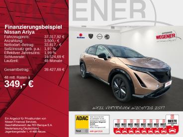 SPOTICAR Nissan Ariya 87 Kwh Evolve Pack+bose*pano*led*hud*acc Gebraucht - Suv Elektro Schwarz - Berlin - 1201271384_2