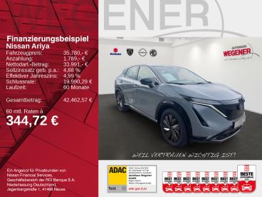 SPOTICAR Nissan Ariya 63 Kwh Basis Acc*totwinkel*navi*kamera*pdc Gebraucht - Suv Elektro Grau - Berlin - 1201271673_2