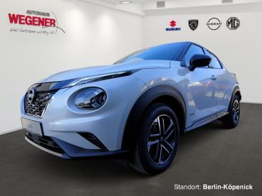 SPOTICAR Nissan Juke N-connecta 1.6 Hybrid 4amt Shz Lhz 360°kamera Gebraucht - Suv Benzin Weiß - Berlin - 1201103683_1