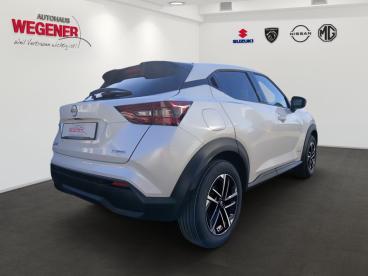 SPOTICAR Nissan Juke N-connecta 1.6 Hybrid 4amt Shz Lhz 360°kamera Gebraucht - Suv Benzin Weiß - Berlin - 1201103683_3