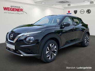 SPOTICAR Nissan Juke Acenta 1.0 Dig-t 114 Ps 7dct Navi Klima Shz Gebraucht - Suv Benzin Schwarz - Berlin - 1201146208_1
