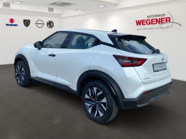 SPOTICAR Nissan Juke Acenta 1.0 Dig-t 114 Ps 7dct Navi Klima Shz Gebraucht - Suv Benzin Weiß - Berlin - 1201157328_4