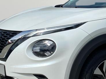 SPOTICAR Nissan Juke Acenta 1.0 Dig-t 114 Ps 7dct Navi Klima Shz Gebraucht - Suv Benzin Weiß - Berlin - 1201157328_5