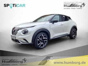 SPOTICAR Nissan Juke Hybrid N-design 1.6 Neupreis 41.116,- Soundsystem Gebraucht - Suv Hybrid Weiß - Bad Driburg - 1201273130_1