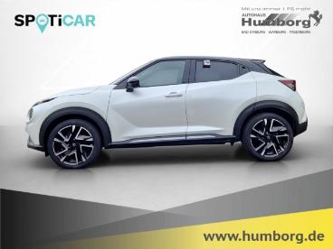 SPOTICAR Nissan Juke Hybrid N-design 1.6 Neupreis 41.116,- Soundsystem Gebraucht - Suv Hybrid Weiß - Bad Driburg - 1201273130_4