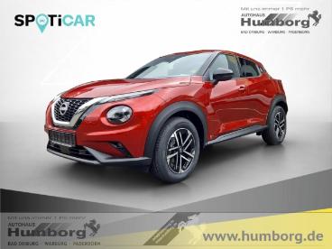 SPOTICAR Nissan Juke 1.0 Dig-t N-connecta 7dct Led Upe 32.880,- Klimaa Gebraucht - Suv Benzin Rot - Bad Driburg - 1201273134_1