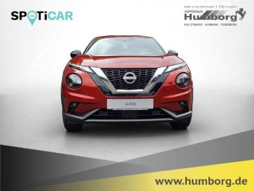 SPOTICAR Nissan Juke 1.0 Dig-t N-connecta 7dct Led Upe 32.880,- Klimaa Gebraucht - Suv Benzin Rot - Bad Driburg - 1201273134_2