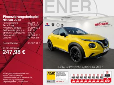 SPOTICAR Nissan Juke N-sport 1.0 Dig-t 7dct Bose Bfs 360°kamera Gebraucht - Suv Benzin Gelb - Berlin - 1201282135_2