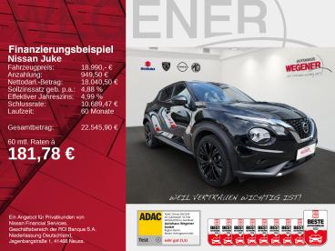 SPOTICAR Nissan Juke 1.0 At Enigma / Kamera / Allwetter / Led Gebraucht - Suv Benzin Schwarz - Berlin - 1201282182_2