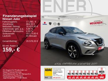 SPOTICAR Nissan Juke 1.0 Dig-t Mt Tekna Bose*carplay*360°cam Gebraucht - Suv Benzin Silber - Berlin - 1201282501_2