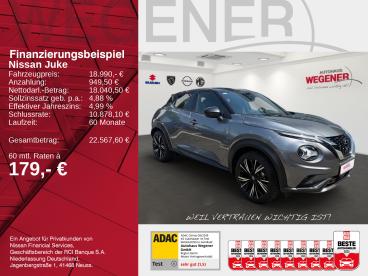 SPOTICAR Nissan Juke 1.0 Dig-t 7dct N-design Navi*bose*led*pdc Gebraucht - Suv Benzin Schwarz - Berlin - 1201294313_2