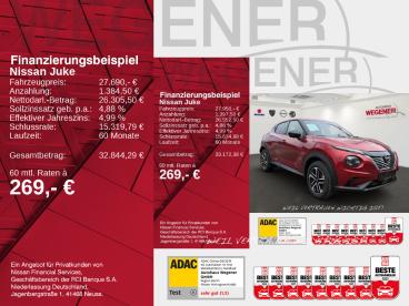 SPOTICAR Nissan Juke 1.6 Hybrid 143 Ps 4amt N-connecta Gebraucht - Suv Hybrid Rot - Berlin - 1201312897_2
