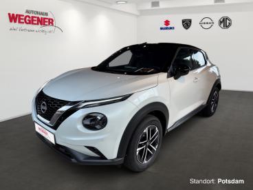 SPOTICAR Nissan Juke 1.0 Dig-t 114 Ps 6mt N-connecta Gebraucht - Suv Hybrid Weiß - Berlin - 1201318385_1