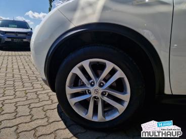 SPOTICAR Nissan Juke Acenta Navi Ahk Klimaautom Ruckfahrkam. Gebraucht - Suv Benzin Weiß - Waren - 1201327712_2