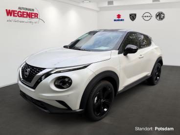 SPOTICAR Nissan Juke 1.0 Dig-t 114 Ps 6mt N-connecta Gebraucht - Suv Benzin Weiß - Berlin - 1201340196_1