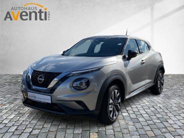 SPOTICAR Nissan Juke Acenta *led*kamera*allwetter*apple*navi*shz* Gebraucht - Suv Benzin Silber - Bamberg - 1201340510_2