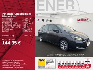 SPOTICAR Nissan Leaf (ze1) My19 40kwh Kamera Klima Sitzheizung Acenta Gebraucht - Limousine Elektro  - Berlin - 1201220317_2