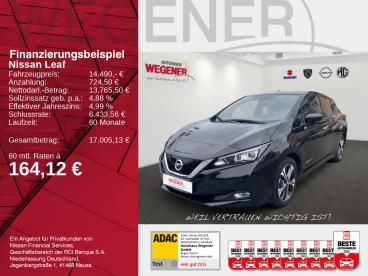 SPOTICAR Nissan Leaf Tekna 40 - Cam Sitzheizung Navi Gebraucht - Limousine Elektro Schwarz - Berlin - 1201271665_2