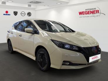 SPOTICAR Nissan Leaf *taxi* N-connecta Rw-385km- Led Navi Shz 360° Gebraucht - Limousine Elektro Weiß - Berlin - 1201271897_3