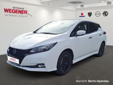SPOTICAR Nissan Leaf (ze1) E+62kwh - Cam Navi Carplay Shz Gebraucht - Limousine Elektro Weiß - Berlin - 1201354755_1