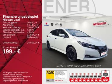SPOTICAR Nissan Leaf (ze1) E+62kwh - Cam Navi Carplay Shz Gebraucht - Limousine Elektro Weiß - Berlin - 1201354755_2