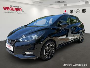 SPOTICAR Nissan Micra 1.0 Ig-t Xtronic 92 Ps *navi*kamera*shz* N-way Gebraucht - Kleinwagen Benzin Schwarz - Berlin - 1201157330_1