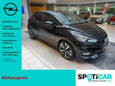 SPOTICAR Nissan Micra Tekna Standheizung, Navi, Sitzheizung, Pdc Gebraucht - Kleinwagen Benzin  - Dresden - 1201183209_1