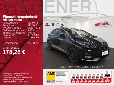SPOTICAR Nissan Micra N-design At Navi Shz Kamera Pdc Carplay Gebraucht - Kleinwagen Benzin Schwarz - Berlin - 1201228095_2