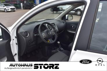 SPOTICAR Nissan Micra Acenta |shz|klima-auto|8-fach|tempomat| Gebraucht - Kleinwagen Benzin Weiß - Villingen-schwenningen - 1201278975_5